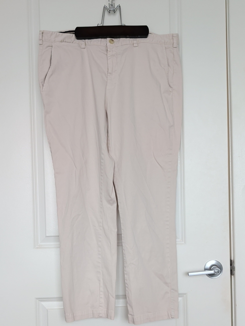 Johnston & Murphy Light Cream Chino Pants